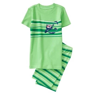 NWT Gymboree Boys gymmies Pajamas set Sloth Shortie many sizes - Picture 1 of 1