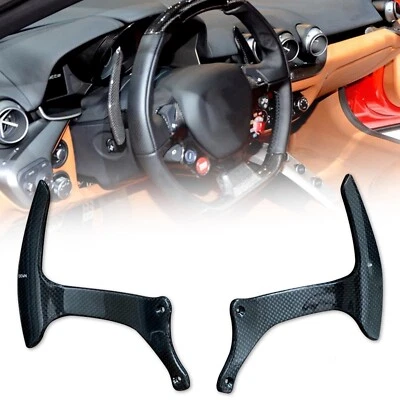 Dry Carbon Fiber Shift Paddles For Ferrari 458 Italia And Spider And Speciale - Image 1 of 4