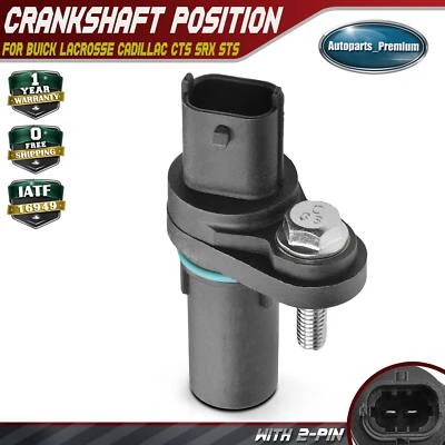 Sensor de posición del cigüeñal para Buick LaCrosse Rendezvous Cadillac CTS SRX STS Foto 1 de 4