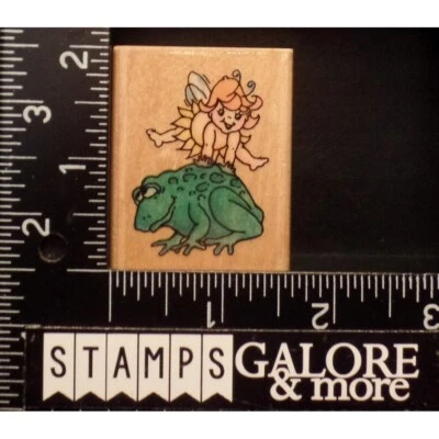 Estampillas de goma estampillas E125 LEAP FROG BABY FAIRY LIBÉLULA #W01 Foto 1 de 2
