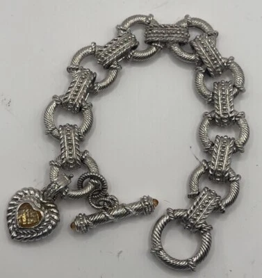 PULSEIRA INTENSIFICADORA DE CORAÇÃO JUDITH RIPKA PRATA ESTERLINA CITRINO - J24 - Imagem 1 de 4