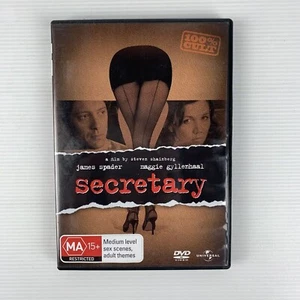 Secretary James Spader very good condition dvd region 4 t193 - Picture 1 of 1