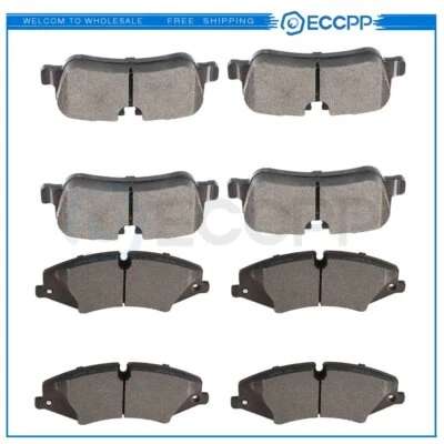 Pastilhas de freio dianteiro e traseiro de cerâmica para Land Rover Range Rover 2010 2011 2012-2013 - Imagem 1 de 4