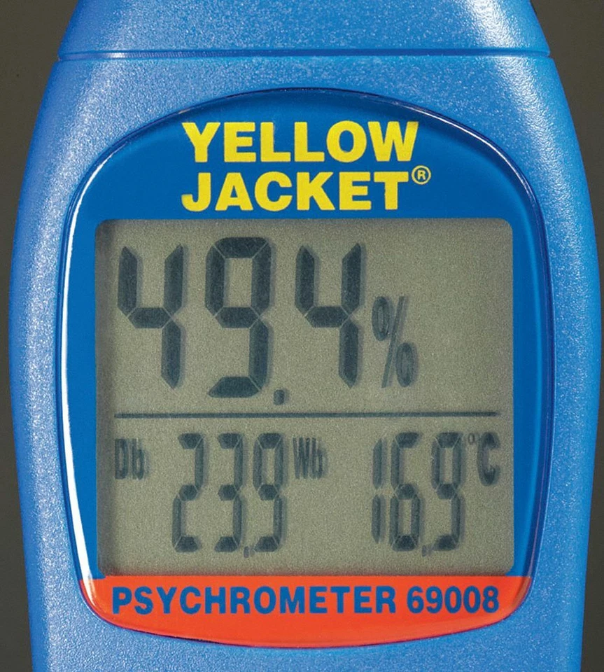 Yellow Jacket 69008 Digital Psychrometer in