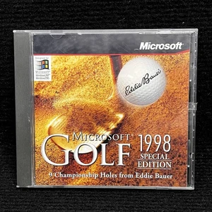Vintage Microsoft Golf 1998 Special Eddie Bauer Edition for Windows 95/NT Sealed - Picture 1 of 4