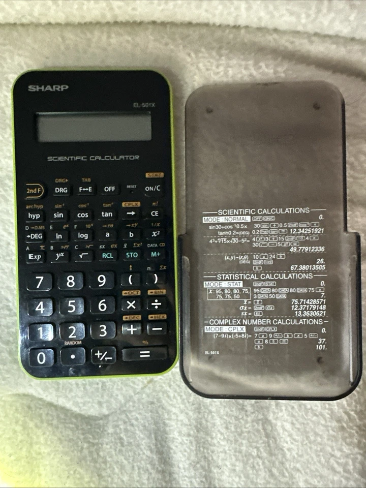 Sharp El-501 X Scientific Calculator - Image 1 of 1