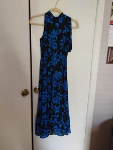 Sam Edelman Kleid Größe 0 wunderschön blau und schwarz - Bild 1 von 4