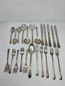 Lot of 23 Rogers Oneida Artistic Silverplate Flatware - Picture 1 of 5
