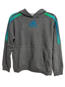 Adidas Blue Athletic Pullover Hoodie Boys Size XL 18/20 - Picture 1 of 10