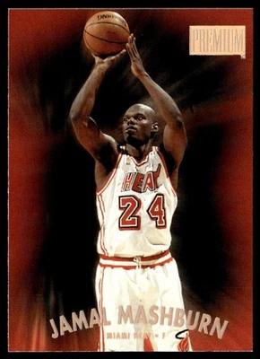 1997-98 SkyBox Premium Jamal Mashburn Miami Heat #54 - Image 1 of 2