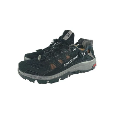 Salomon Techamphibian 5 Gray Black Magnet Monument Hiking Shoes US 9.5 Mens  - Image 1 of 4