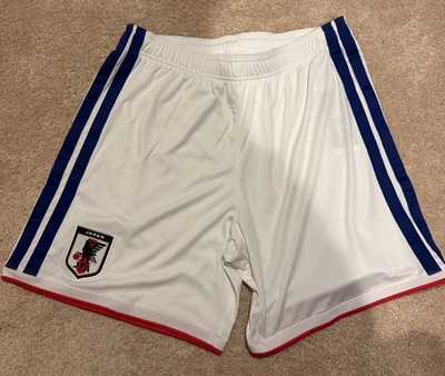 Pantalones cortos Adidas de la Selección Nacional de Fútbol de Japón 2026 local KLG76 JM8455 US L, JP XXL Foto 1 de 4