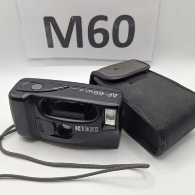 VINTAGE RICOH AF-66 DATE Film Camera w/Case. Excellent Working Condition. (refB) - Image 1 of 4