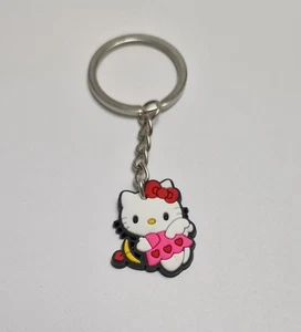 Schlüsselanhänger Hallo Kitty Herz / Liebe Geschenk Anhänger Schlüssel  - Picture 1 of 1