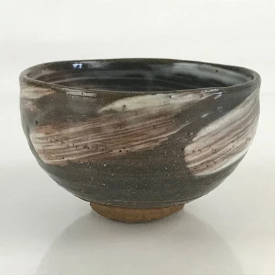 Japanese Ceramic Green Tea Ceremony Bowl Matcha Chawan Tea Ceremony Brown GTB985 - Image 1 of 4