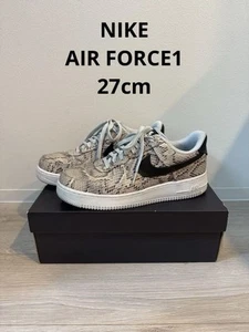 NIKE Men 9.0US Air Force 1 Low '07 Snakeskin - Picture 1 of 8