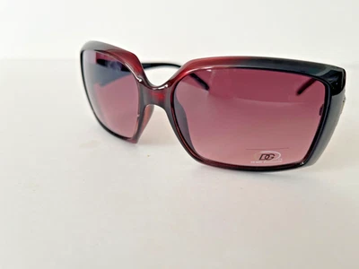 Gafas de sol DG de gran tamaño cuadradas envolventes marco negro/rosa negro/auricular calidad óptica Foto 1 de 4