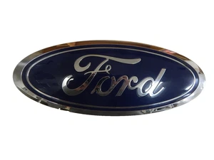 New OEM 2015-2025 Ford F-150 F250 F350 F450 F550 Rear Back Tailgate 9.5" Emblem - Bild 1 von 4