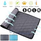 Pet Cooling Mat Cool Pad S/M/L/XL Summer Comfortable Cushion Bed Blanket Dog Cat
