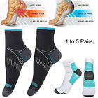 Paar Kompressionsstrümpfe Socken Knöchelbandage Fussbandage Sprunggelenk Bandage