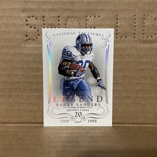 2014 Panini National Treasures Century Silver #131 Barry Sanders /25