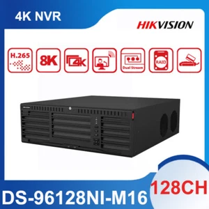 Grabadora de video en red Hikvision DS-96128NI-M16 32 MP NVR 128 canales 3U 4K 8K - Imagen 1 de 4