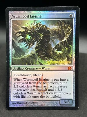 WURMCOIL ENGINE PRE-RELEASE FOIL MAGIC THE GATHERING MYTHIC FOIL NM - Image 1 of 4