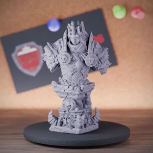 Undead Prince Bust for Painting and Collecting | DmStash | Resin Printed Statue - Picture 1 of 7