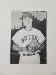1958 PCL POPCORN CARD #154 ROGER BOWMAN SACRAMENTO SOLONS (CA. 1974 ED BRODER) - Picture 1 of 2