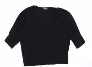 Debenhams Black V-Neck Jumpers 