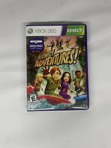 Kinect Adventures (Microsoft Xbox 360, 2010) manual en caja original - Imagen 1 de 3