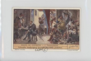 1950s Liebig Miguel de Cervantes Dutch Theaterplannen #4 0y5
