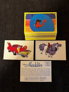 SET COMPLET COMPLETO VIGNETTES STICKERS PANINI ALADDIN DISNEY 1993 NEW RARE - Imagen 1 de 1
