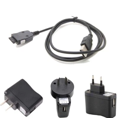 Cargador de batería de pared USB 1A adaptador de corriente CABLE para Samsung mp3 YP-P2 YP-K3J _en Foto 1 de 4