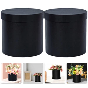 2 Pezzi Scatola Bouquet Fioriere per Composizione Bimbo Sposo - Foto 1 di 12