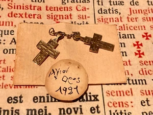 RARE RELIC Crosses Άγιον Όρος - Mount Athos : Stunning written in greek !!! - Picture 1 of 9