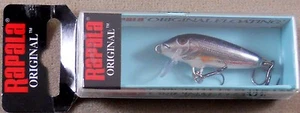 Trout Fishing Lure, Rapala Original Floating Minnow F-3 SH Balsa Wood Crankbait - Picture 1 of 4