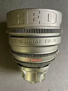 Red Cine Pro 17-50mm T2.9 Zoom lens PL mount - Picture 1 of 10