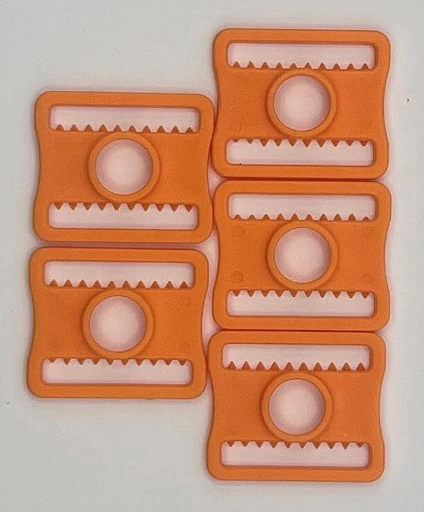 Máscara de portero naranja clips deslizantes (juego de 5) Foto 1 de 1