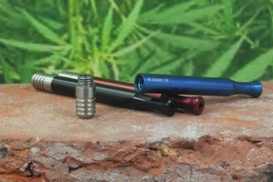 "Paquete de 3"" disipador de calor SS punta de tiburón murciélagos en colores surtidos con pantalla de ceniza" - Imagen 1 de 4