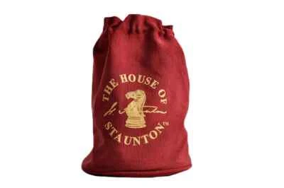 Drawstring Chess Bag - Burgundy - Image 1 of 2