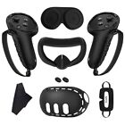 Silicone  Cover  Case for Meta  3 VR Headset Head Face Cover Eye Pad Handle2486