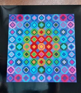 Victor VASARELY Original heliogravure "FOLKOKTA", 1975 - Picture 1 of 5