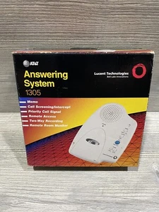 New AT&T Micro Cassette Answering System Model 1305 Two Way Recording - Zdjęcie 1 z 4
