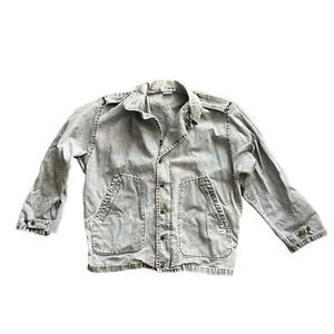 Vintage 80er Jahre Guess Marciano Denim Motorradjacke M - seltenes Biker Sammlerstück - Bild 1 von 5