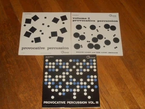 ENOCH LIGHT provocative percussion LOT 3x LP volume 1, 2 and 3 COMMAND - Foto 1 di 4