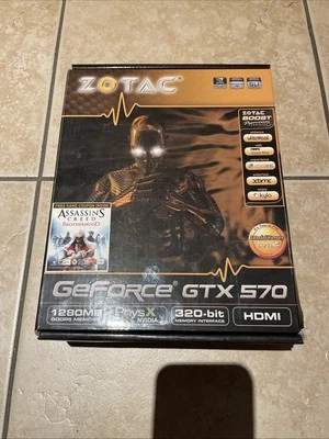 Zotac NVIDIA GeForce GTX 570 (ZT-50203-10M) 1.25 GB GDDR5 SDRAM PCI Express x16 - Image 1 of 4