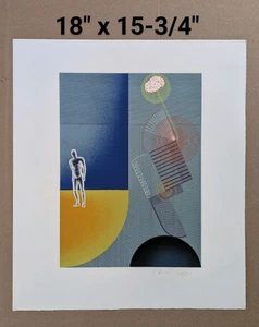 Victor Vasarely , pencil signed lithograph - Picture 1 of 2
