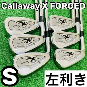 Lefty Callaway X FORGED 2007 Irons #5-9,Pw(6Clubs)/NSPRO 950GH/Flex:Stiff - Picture 1 of 10
