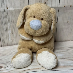 TY Baby Tylux Snugglepup Welpe Hund Pluffies Spielzeug Plüsch Lovey blaue Nase 2004 - Bild 1 von 7